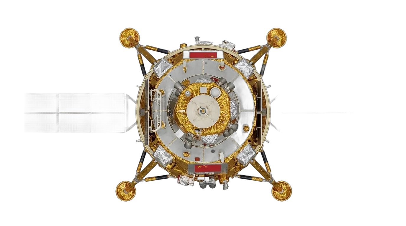 2020 CNSA Chang''e 5 - Top View - Lunar Vehicle vehicle