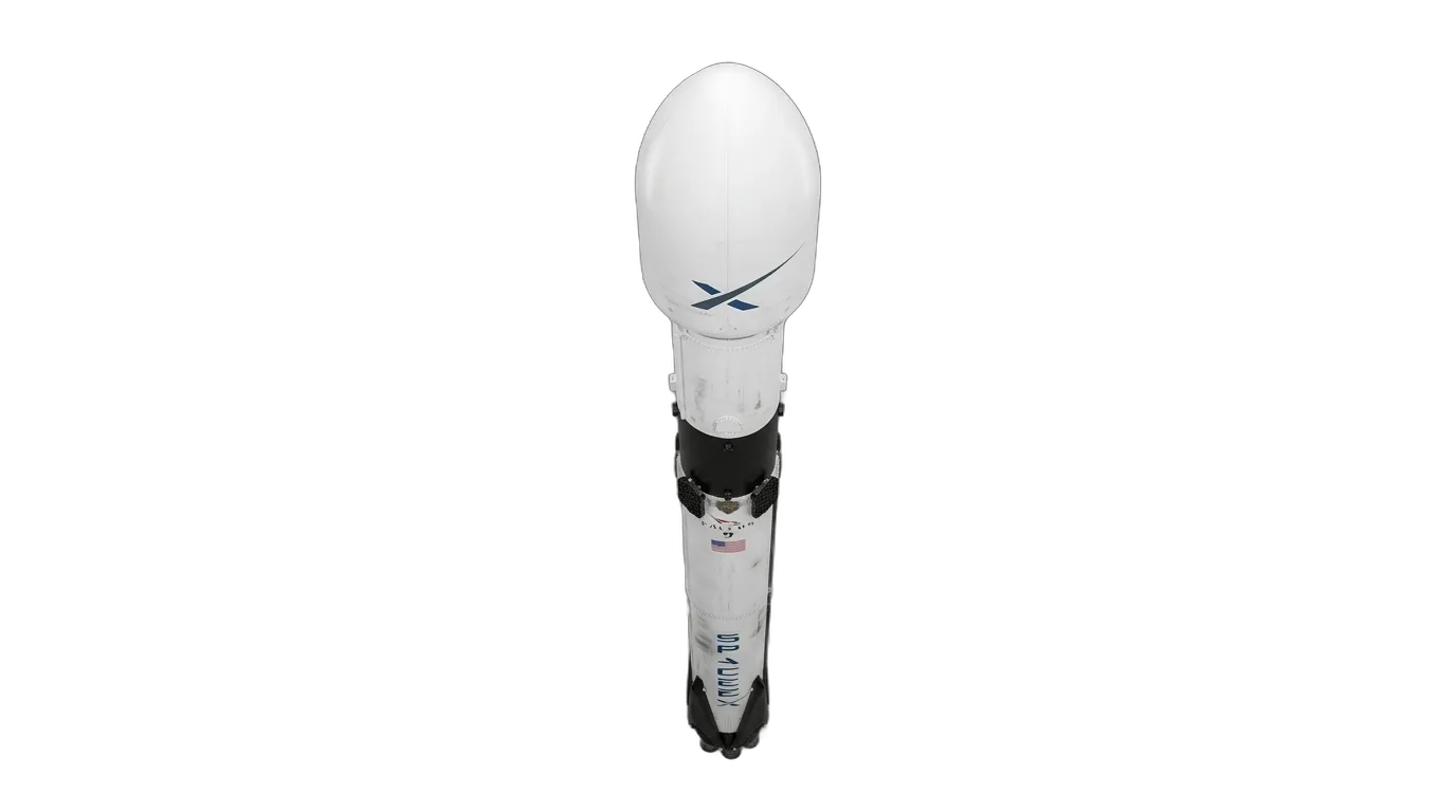 2010 SpaceX Falcon 9 - Top View - Launch Vehicle vehicle