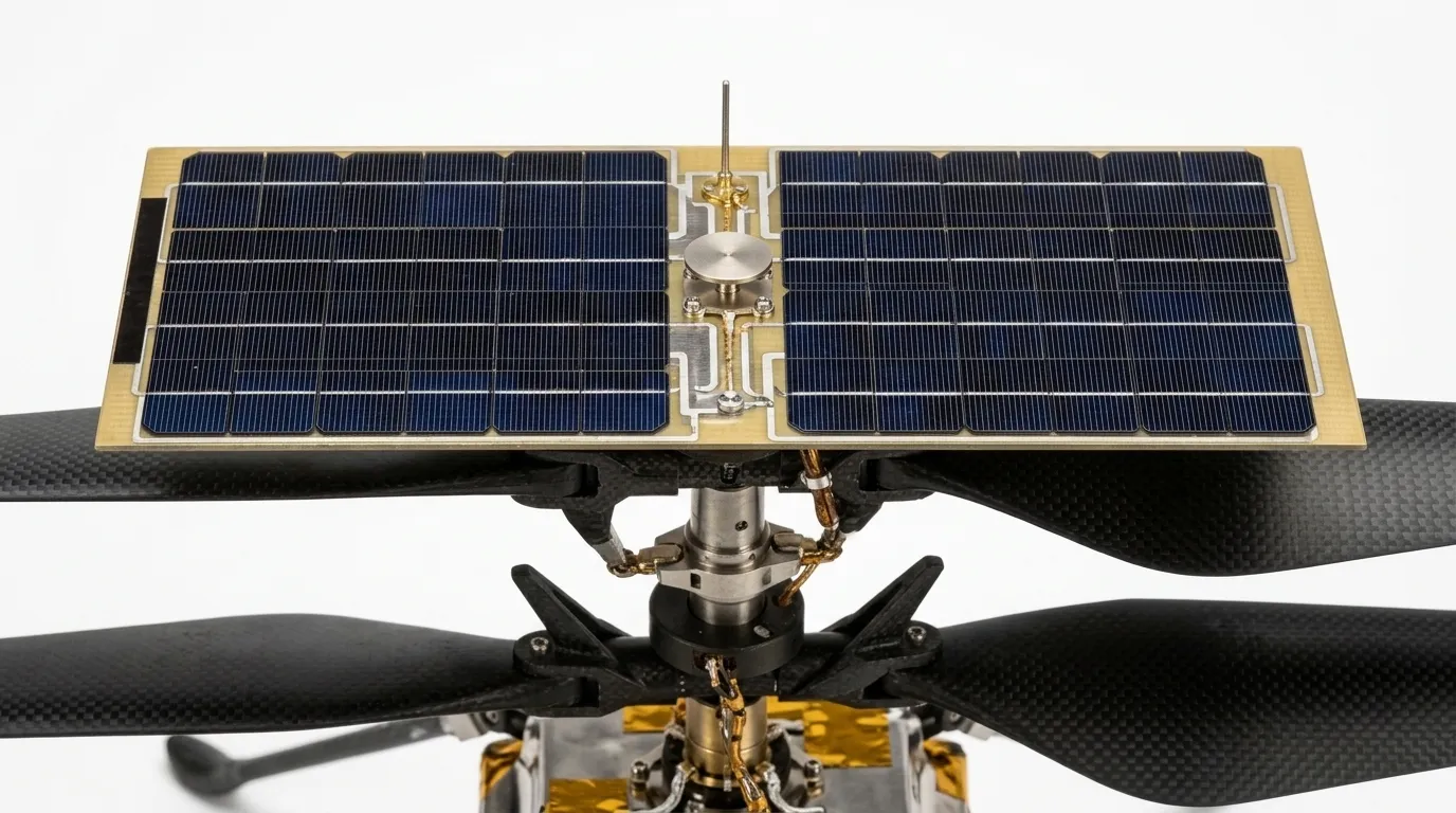 2021 NASA/JPL Ingenuity - Solar Array - Mars Vehicle vehicle