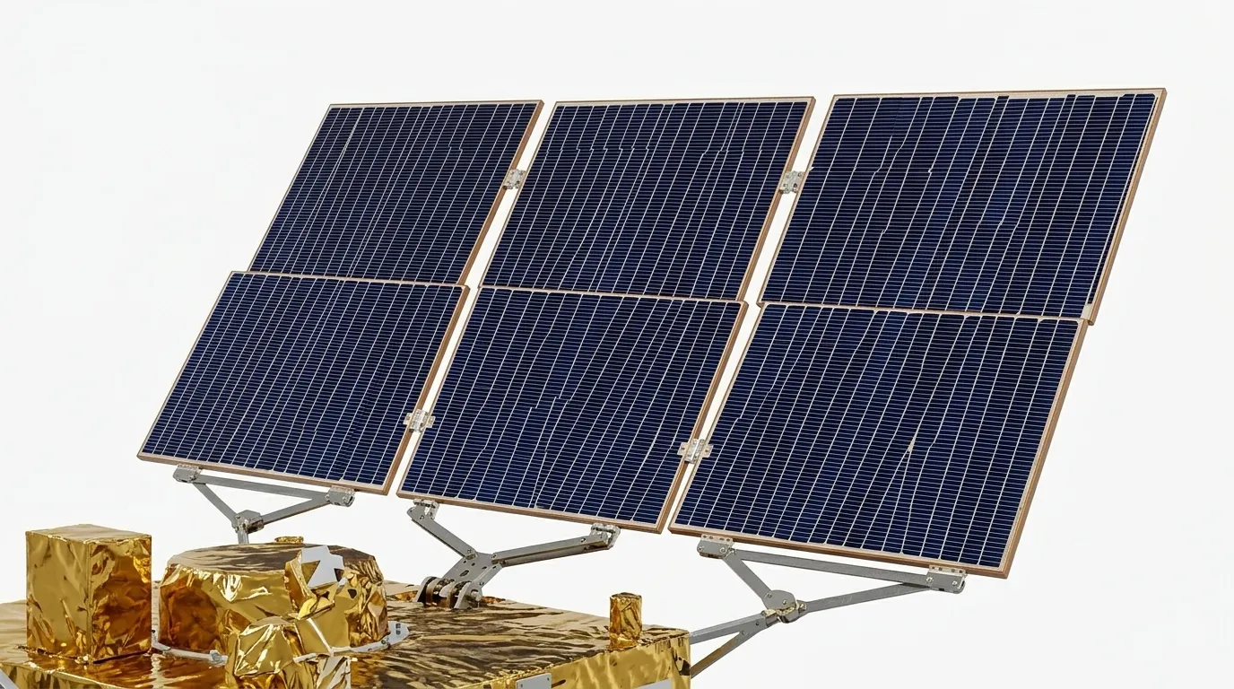 2013 ISRO Mangalyaan (Mars Orbiter Mission) - Solar Array - Interplanetary Probe vehicle
