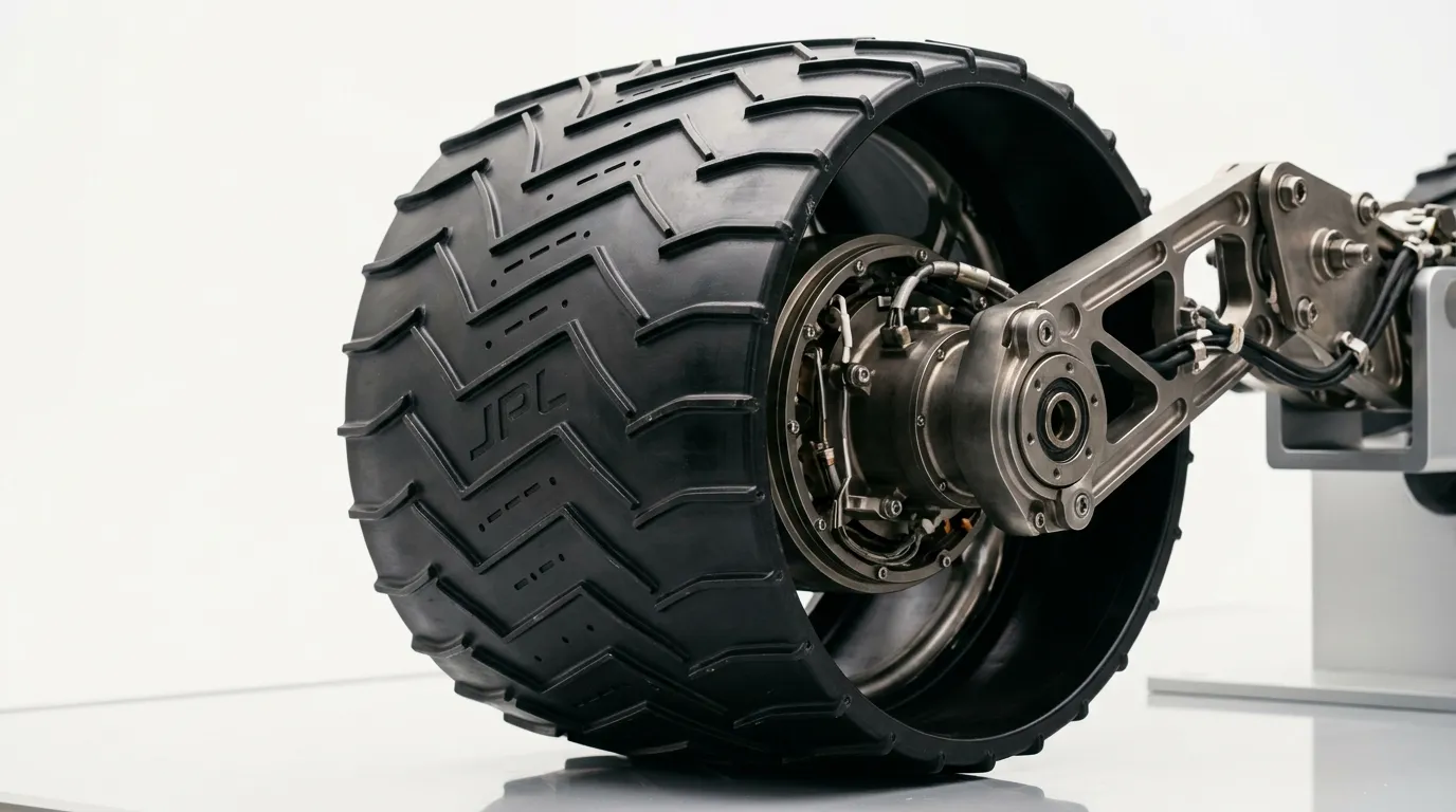 NASA/JPL Perseverance 2020 - Wheel view