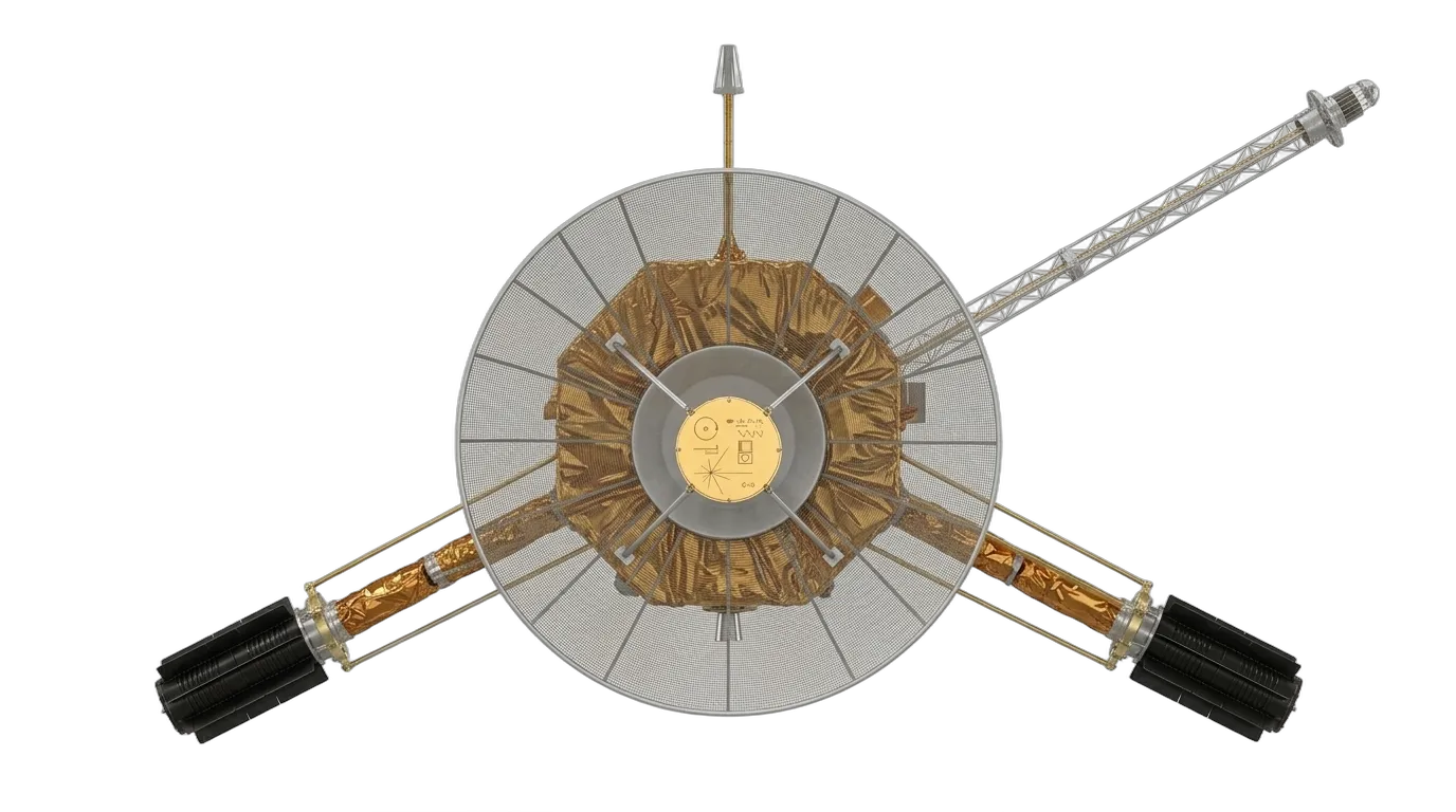 1972 NASA/JPL Pioneer 10 - Top View - Interplanetary Probe vehicle