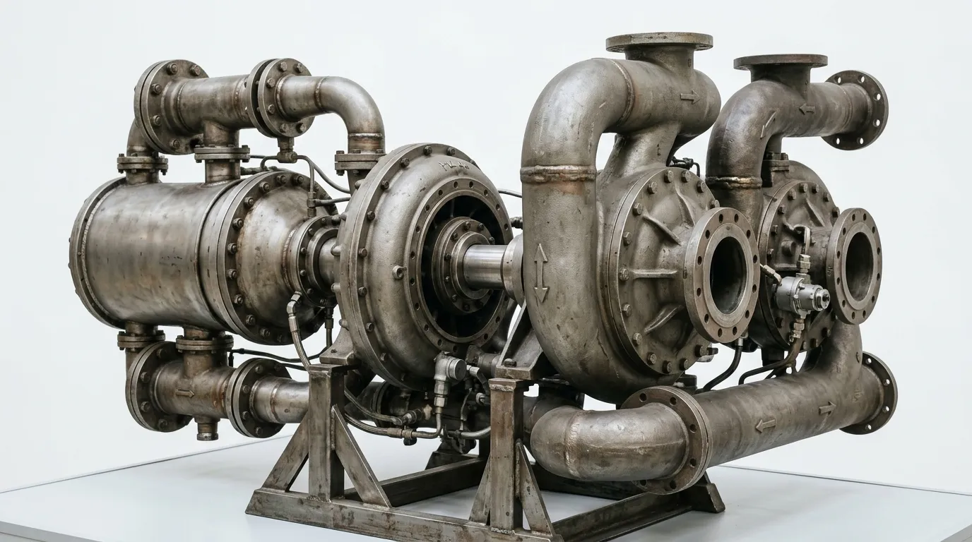 1957 OKB-1 R-7 Semyorka - Turbopump - Launch Vehicle vehicle