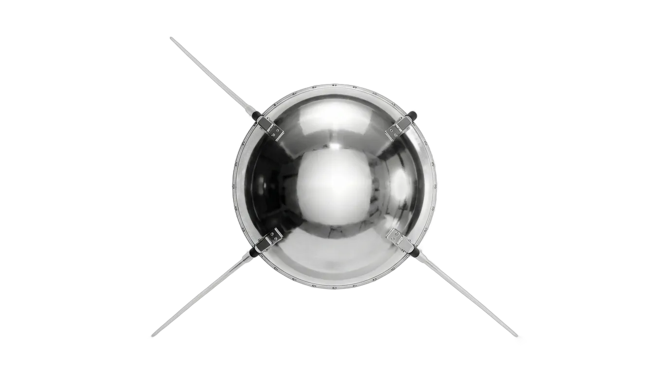 1957 OKB-1 Sputnik 1 - Top View - Satellite vehicle