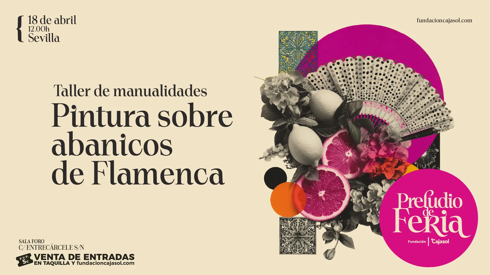 Painting on Flamenco Fans Workshop