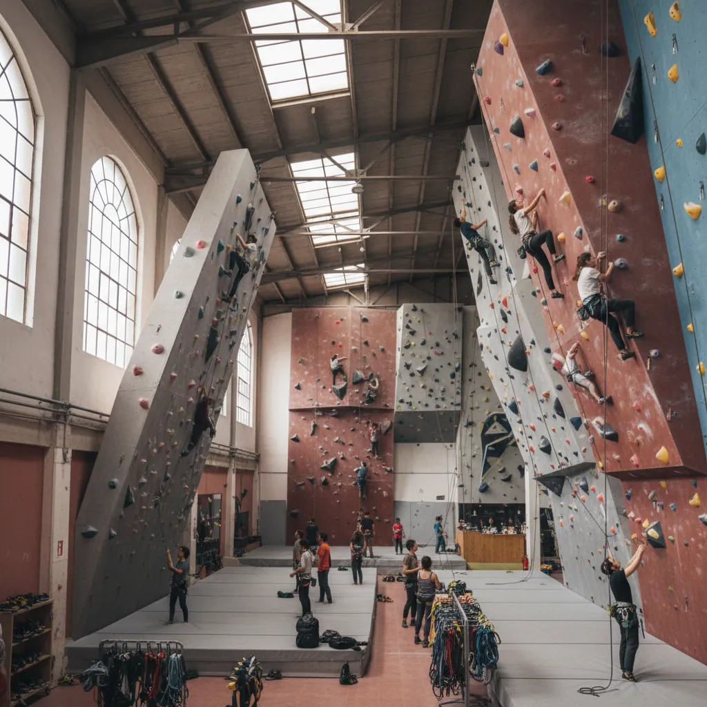 Escalada en Gimnasio El Muro