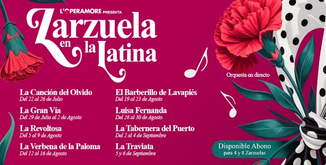 Zarzuela at La Latina 2026