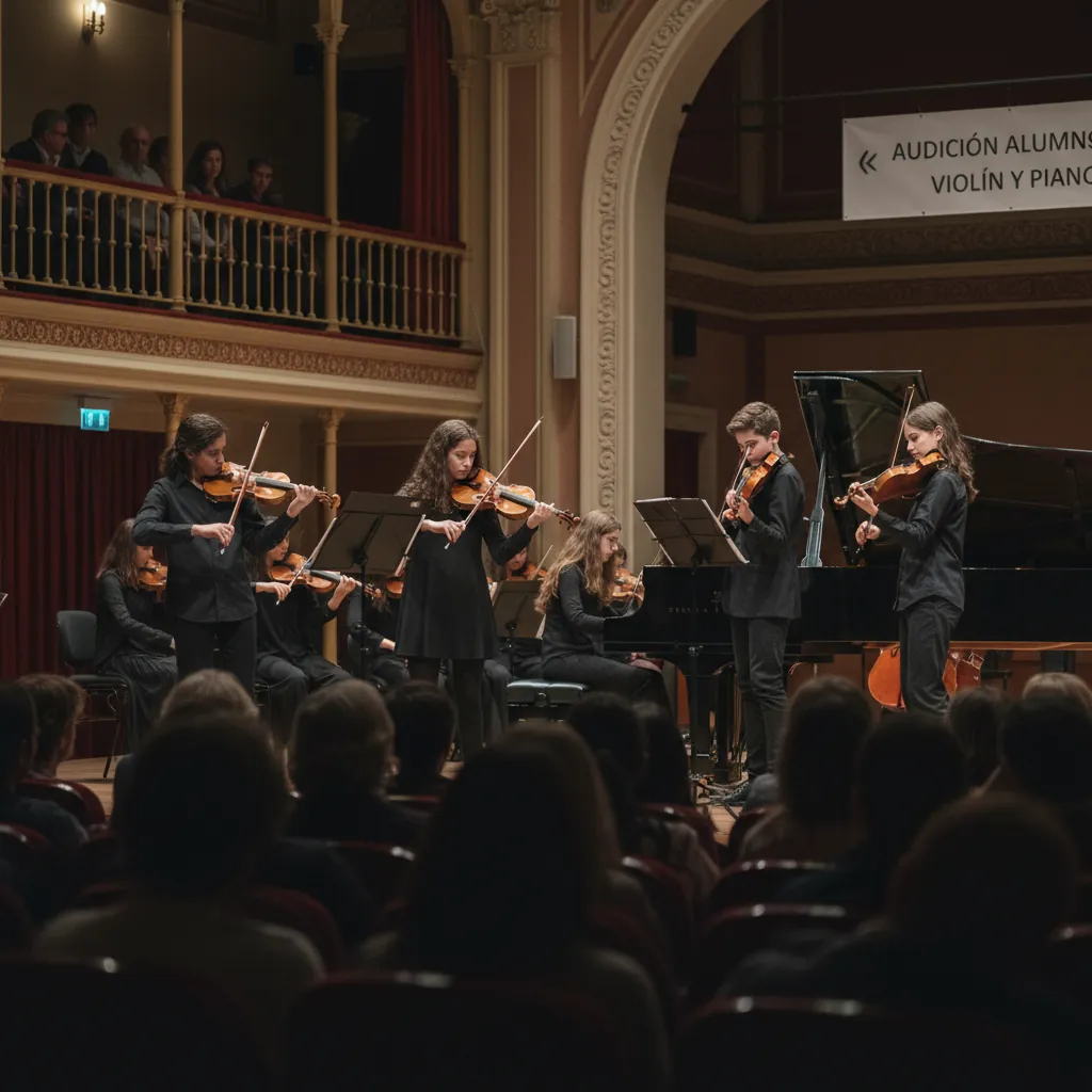 Recital de Estudiantes de Violín y Piano