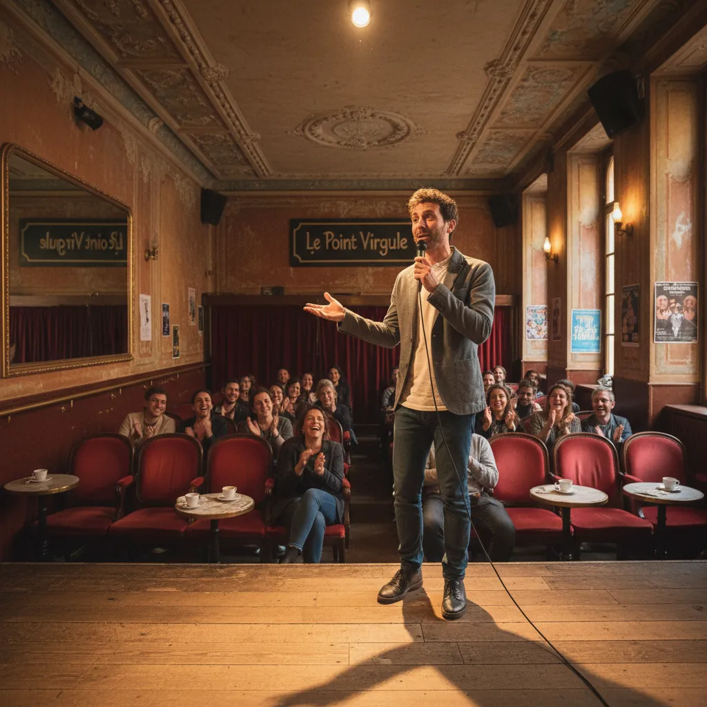 One-man show Le Point Virgule