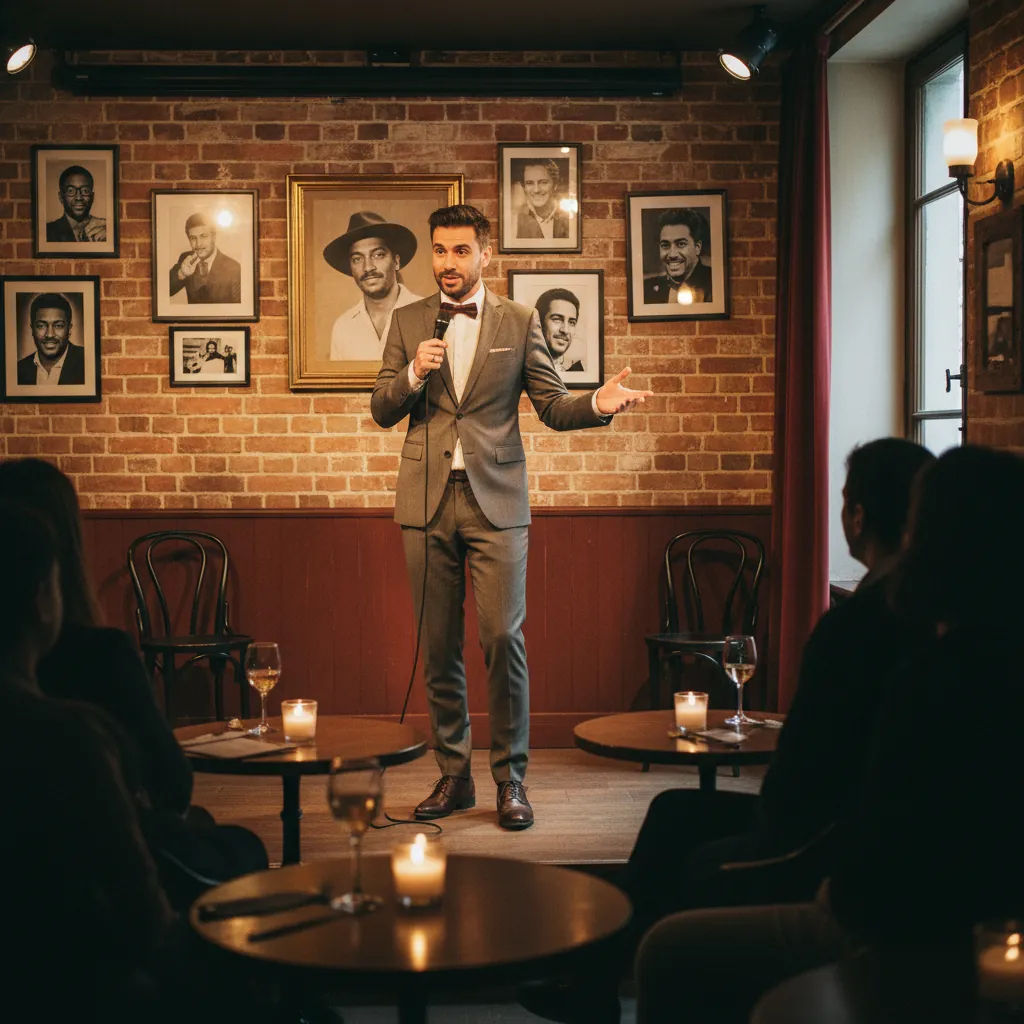 One-man show Le Point Virgule