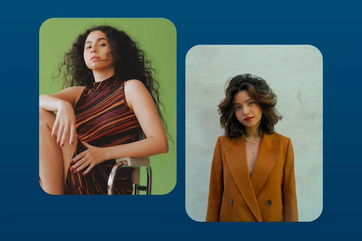 Silvana Estrada y Mari Froes