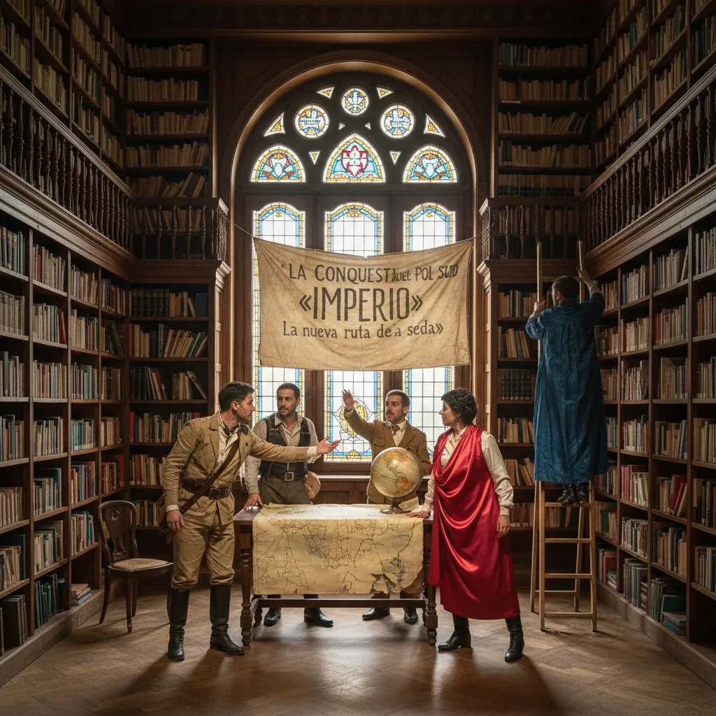 The Conquest of the South Pole: Empire. The New Silk Road