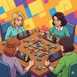 Taller de Rummikub en Biblioteca La Chata