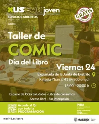 Taller de cómics: Día del Libro