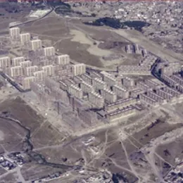 Historical Aerial Views of El Barrio de El Pilar, 1960s
