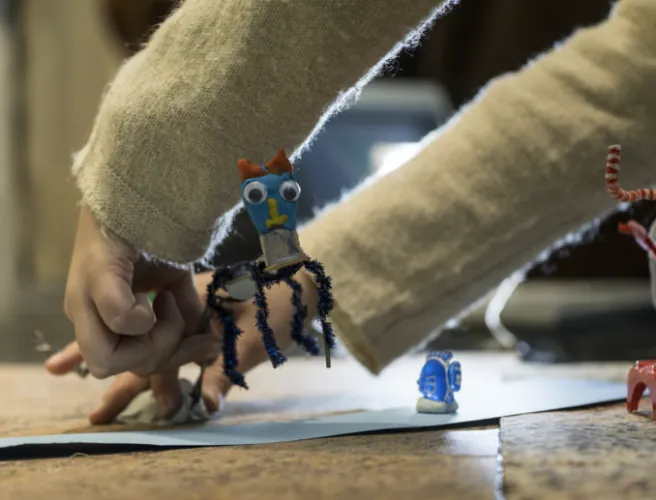 Taller de animación con reciclaje