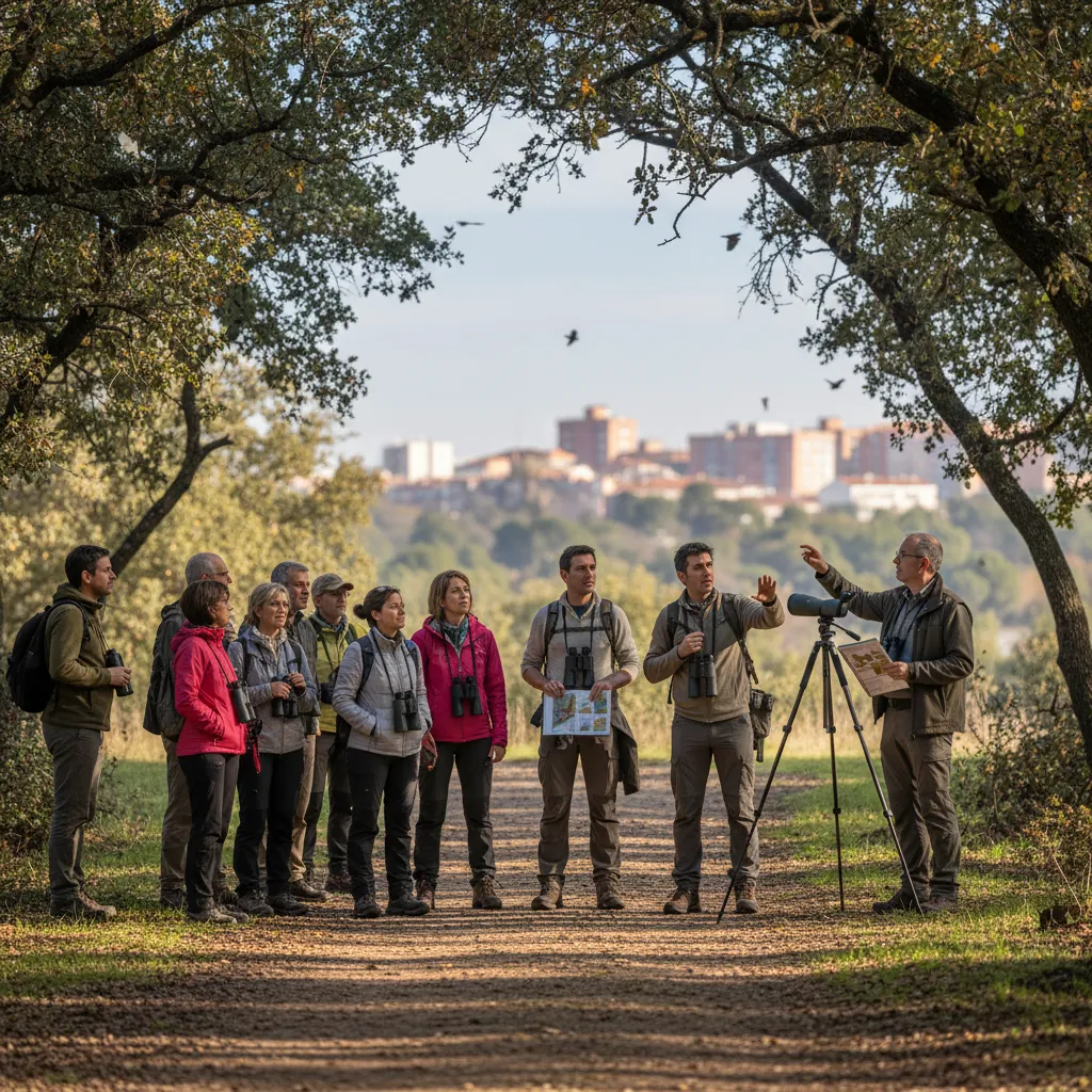 Birds of Dehesa de la Villa - Birdwatching Route