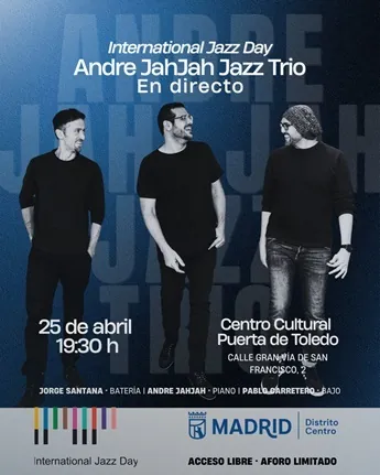 Día Internacional del Jazz - Andre JahJaz Jazz Trio
