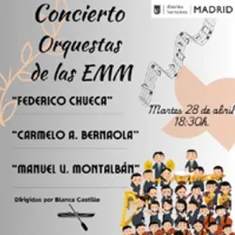 Concierto de primavera de la Escuela Municipal Federico Chueca