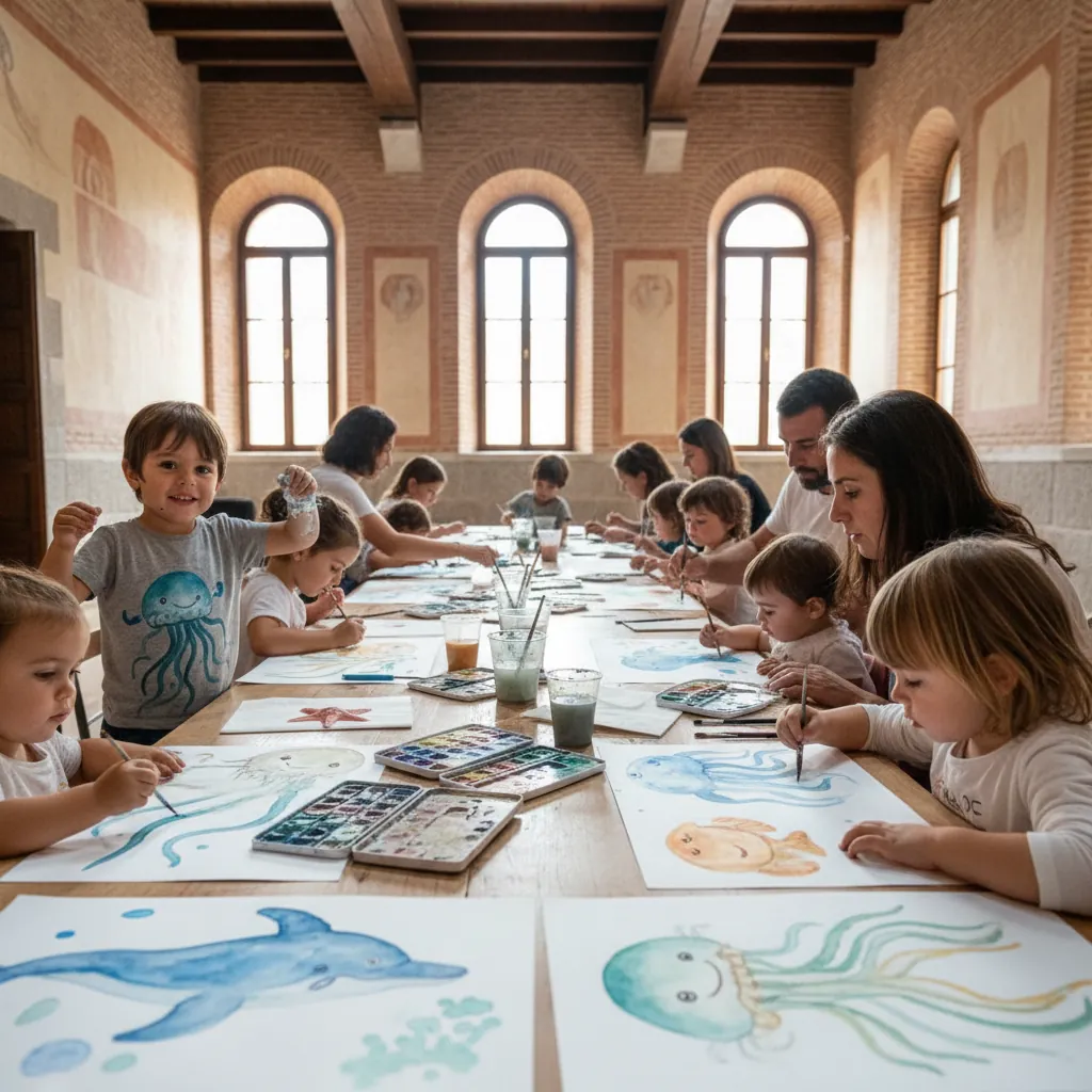 Watercolour Sea Animals