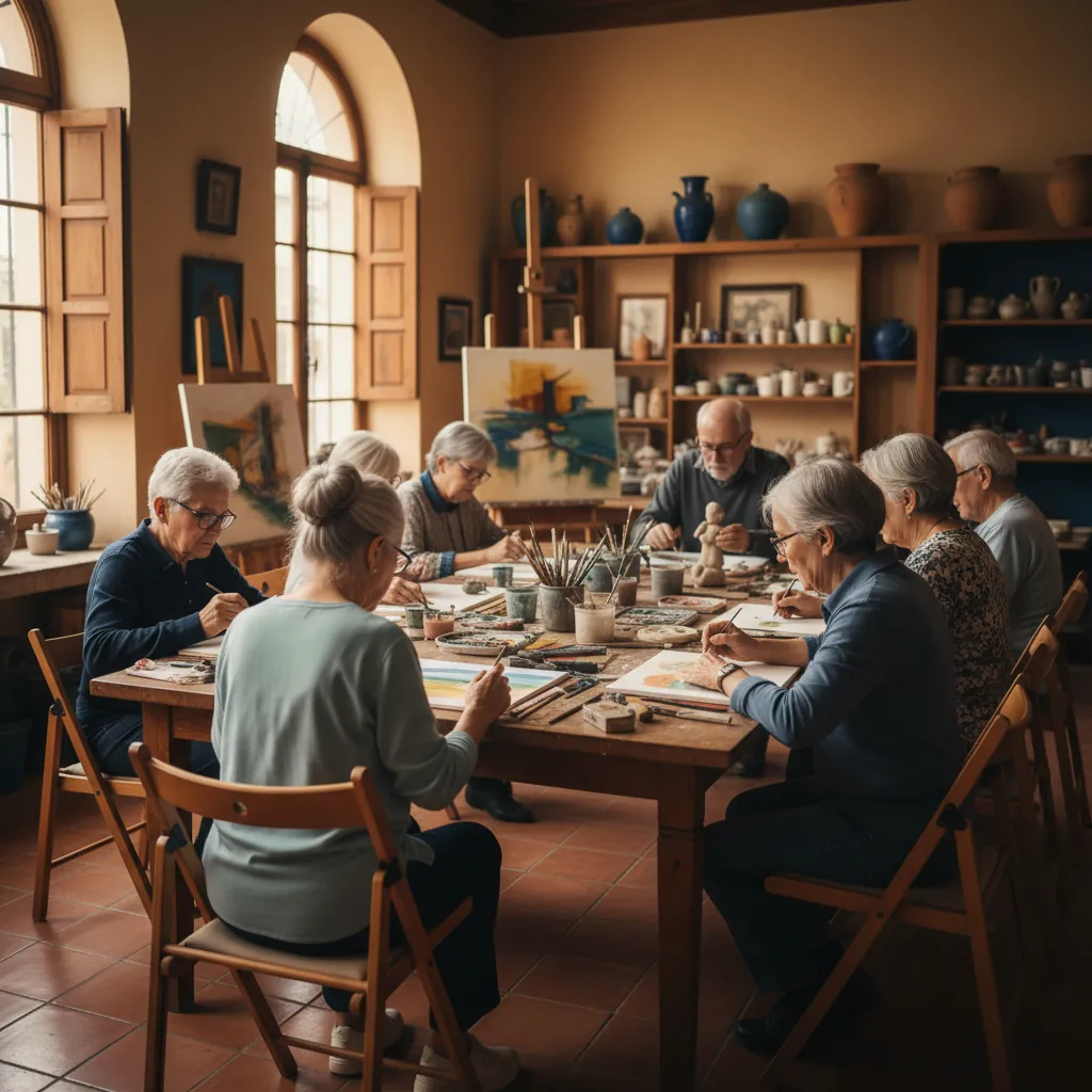 Clase de Arte para Mayores