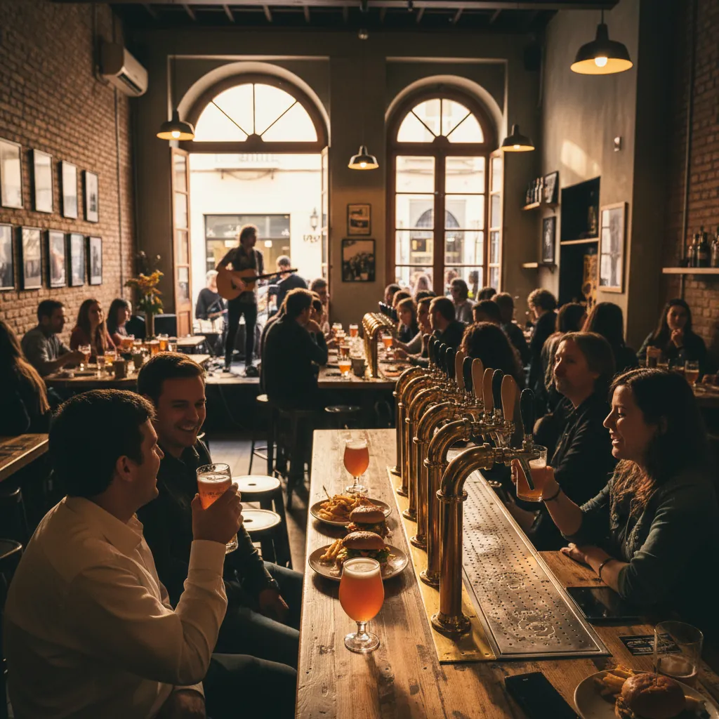 Cerveza artesanal en Cervecería Granizo