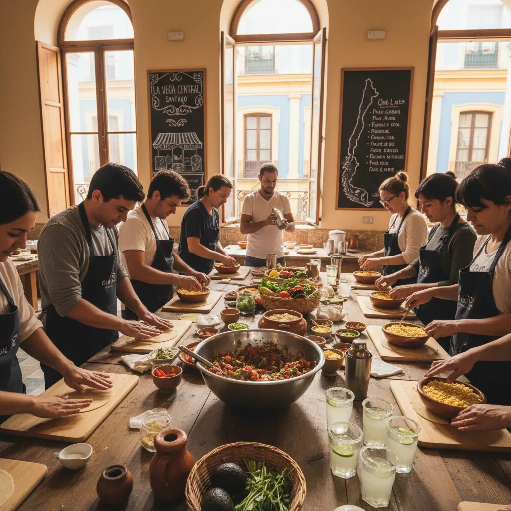 Clase de Cocina Chilena