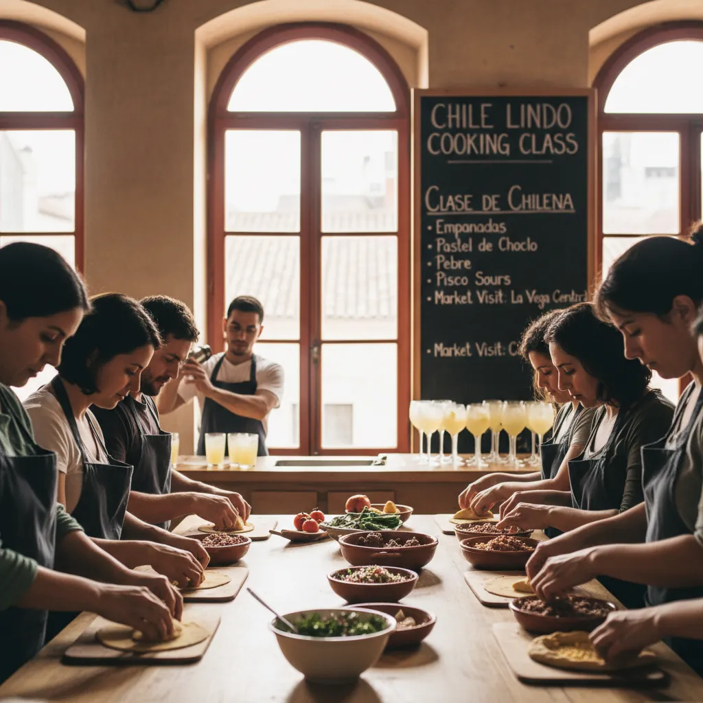 Clase de Cocina Chilena