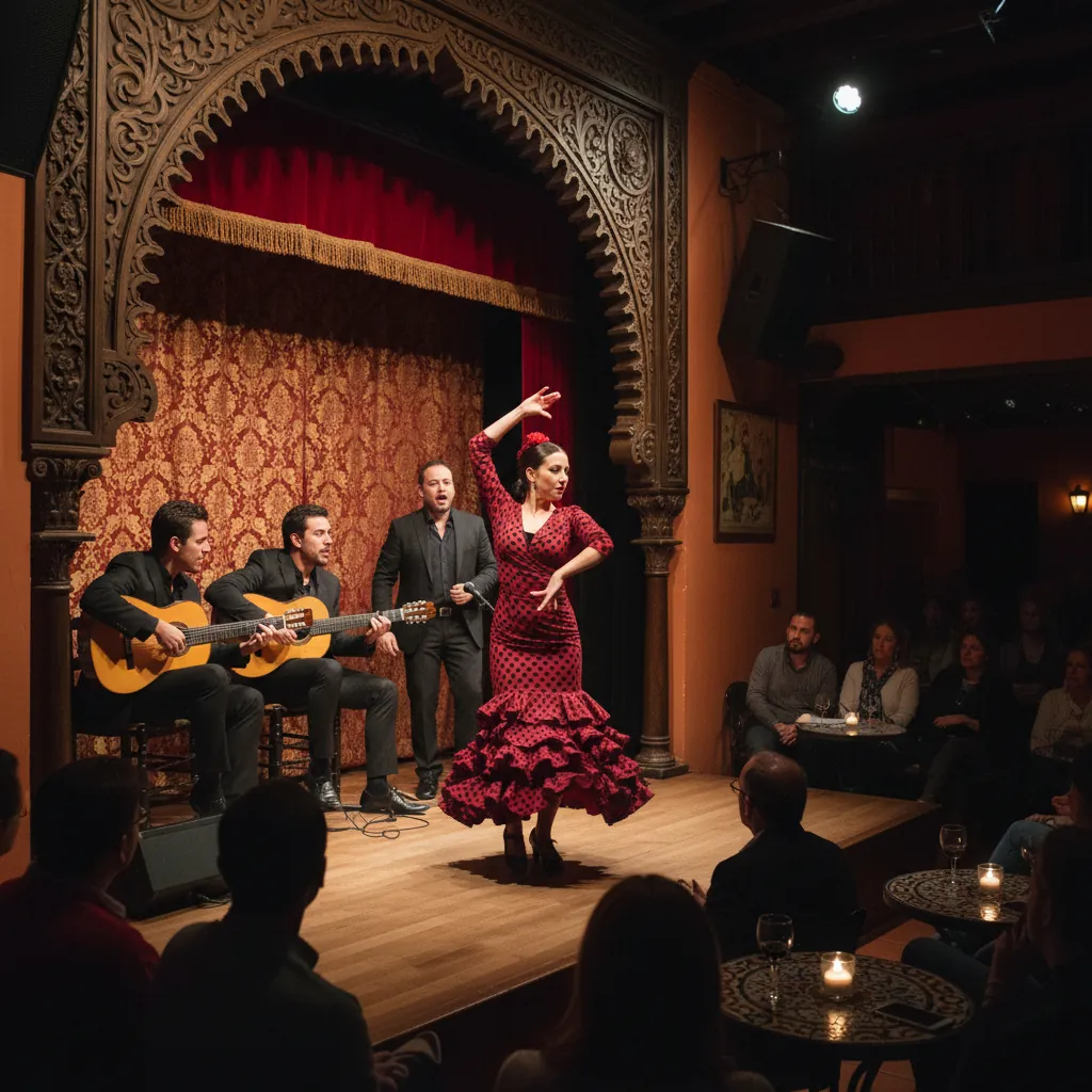 Flamenco at Tablao Flamenco El Patio Sevillano