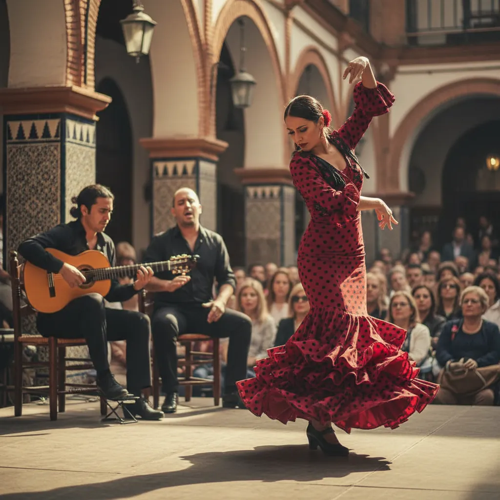 Flamenco at Tablao Flamenco El Patio Sevillano