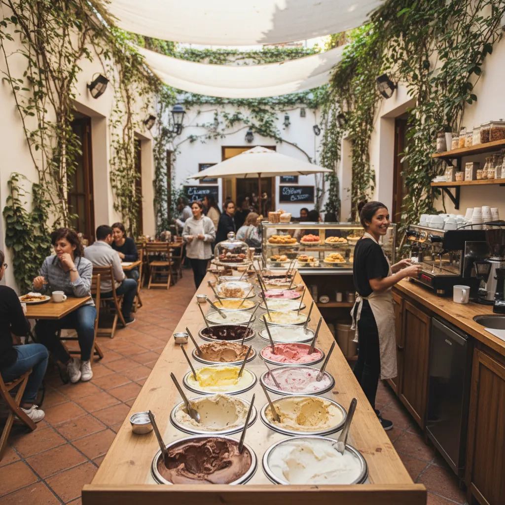 Helados Artesanales en Emporio La Rosa