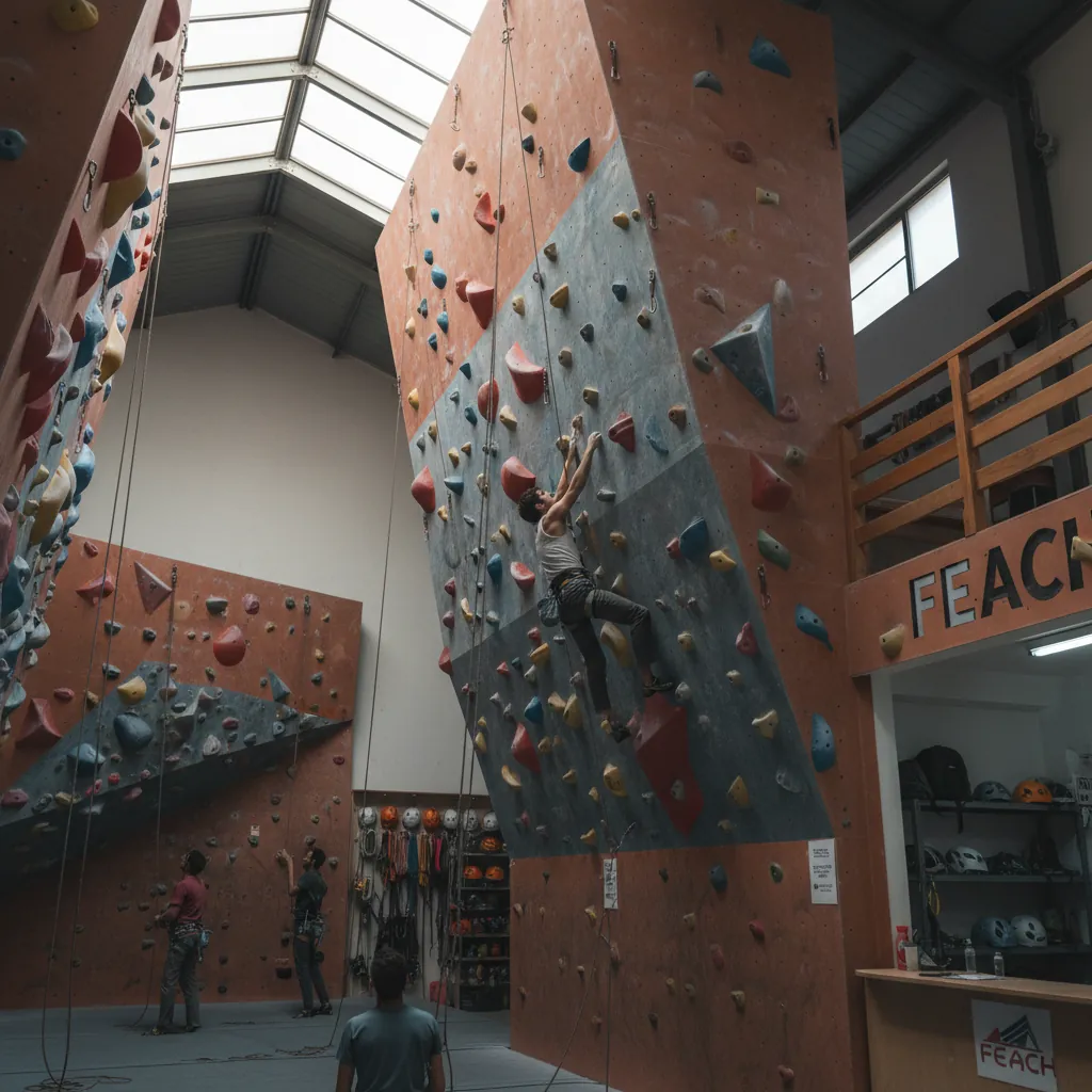 Escalada en muro FEACH