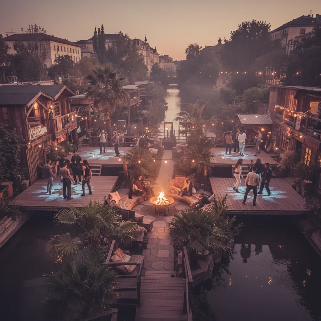 Klubnacht en Kater Blau