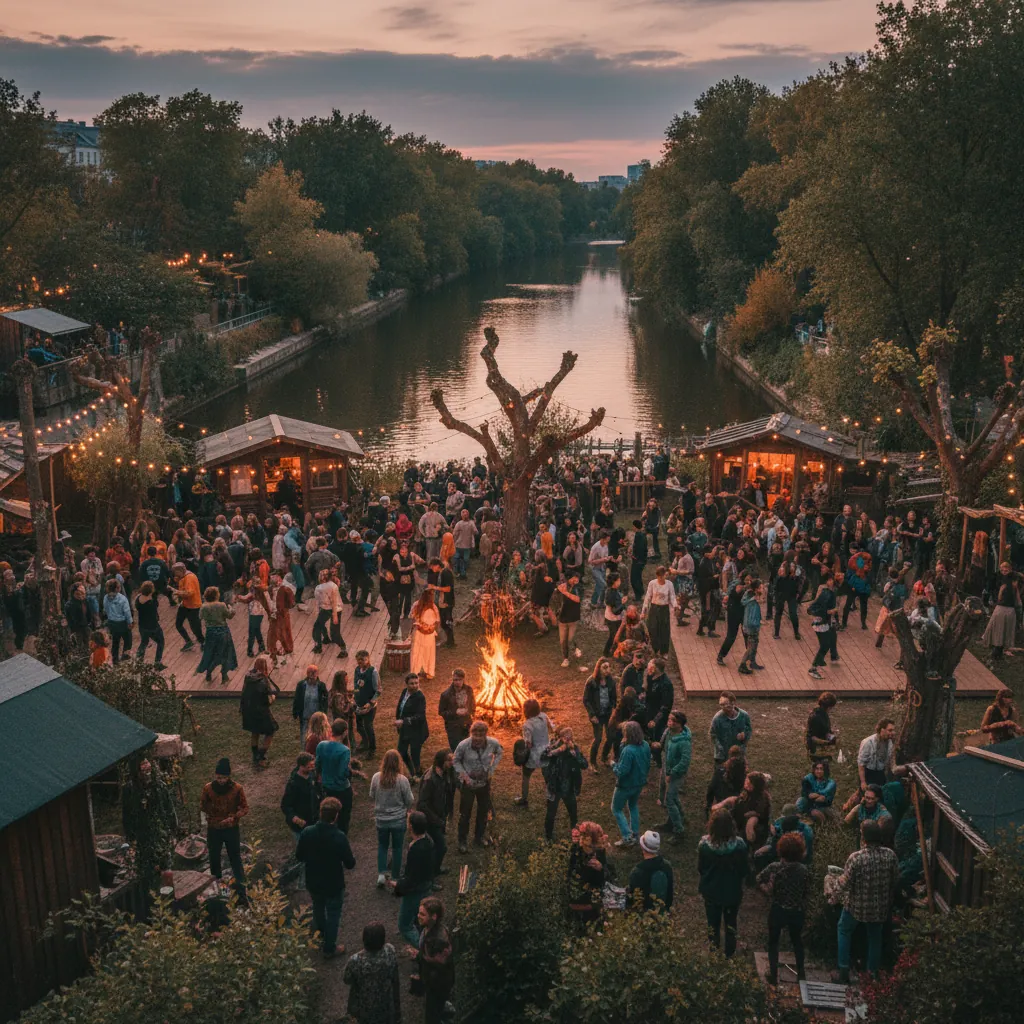 Klubnacht en Kater Blau