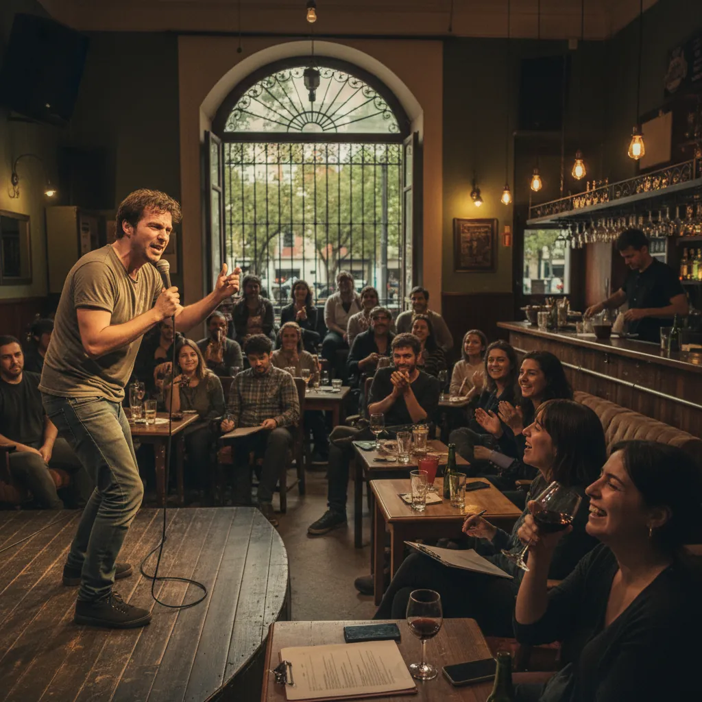 Micrófono abierto de comedia en Gran Refugio