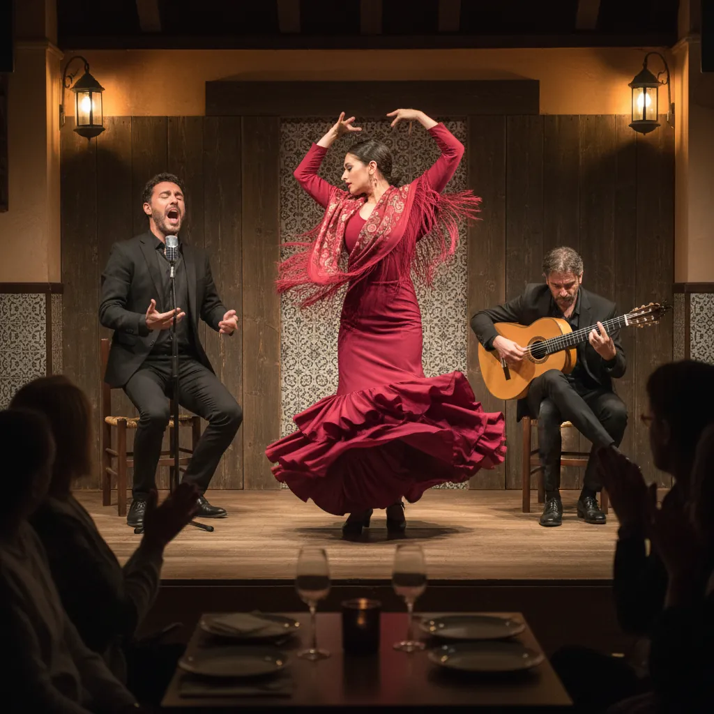 Flamenco at Tablao Flamenco El Arenal