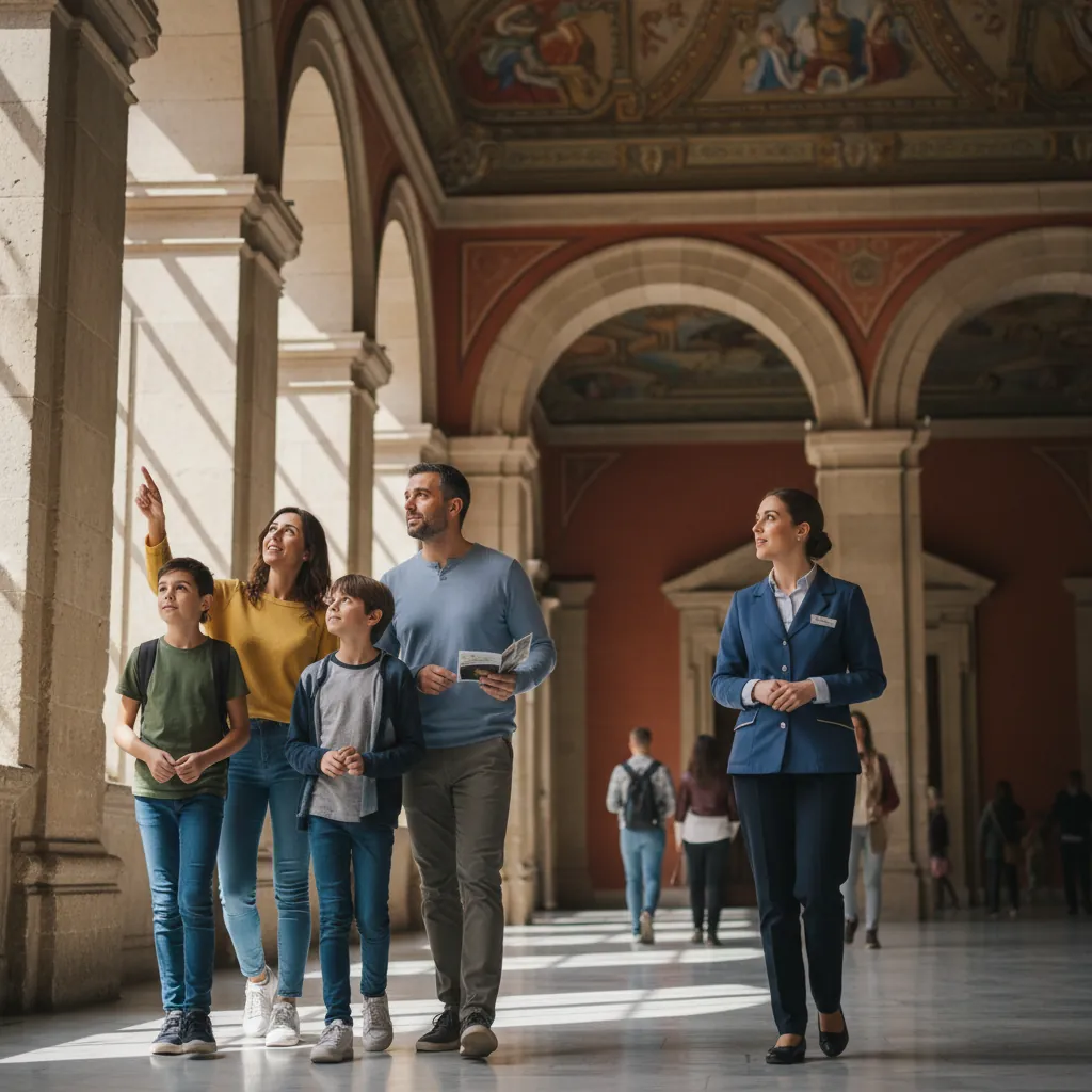 Guided Family Tour of Fundación Cajasol Building