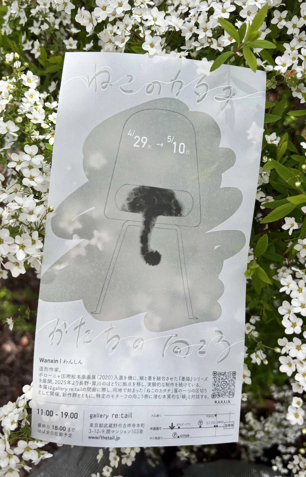 Wanxin "Shapes : Beyond the ink"